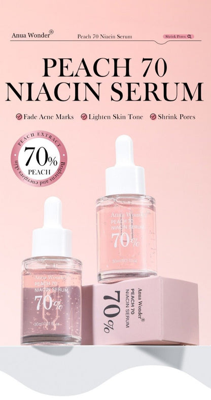 Anua Wonder Peach 70% Niacinamide Serum