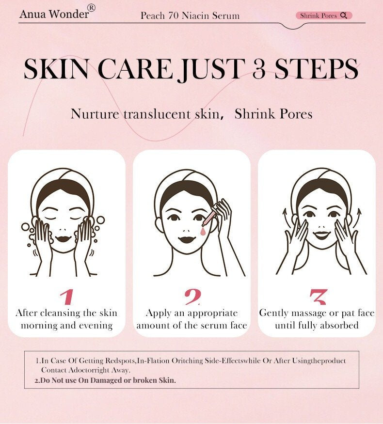 Anua Wonder Peach 70% Niacinamide Serum